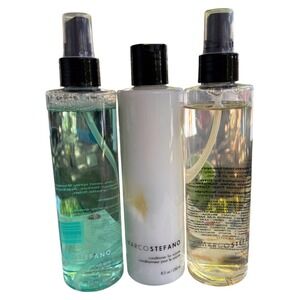 Marco Stefano Hair Bundle: Conditioner,‎ Firm Hold Hairspray, Sea Salt Spray
